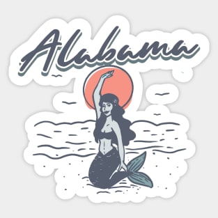 Alabama Summer Sticker